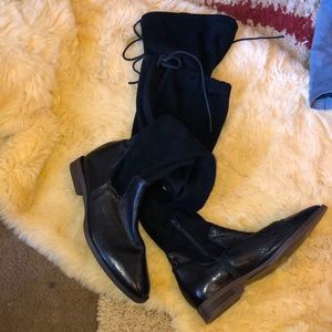 Free people over knee boots
